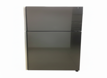 ثلاجة شارب بابين سلفر زجاج   520 لتر  , 18 قدم Double Door Refrigerator 18ft, 520 liter .