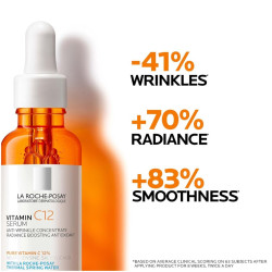 سيروم لا روش بوزيه فيتامين C12 النقي لتجديد البشرة La Roche-Posay Pure Vitamin C12 Serum