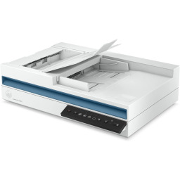 ماسح ضوئي مستندات ومسطح HP ScanJet Pro 2600 f1 A4 مزدوج الوجه HP ScanJet Pro 2600 f1 A4 Duplex Document & Flatbed Scanner – Up to 25 ppm, 600 dpi ADF & 1200 dpi Flatbed, 60-Sheet ADF