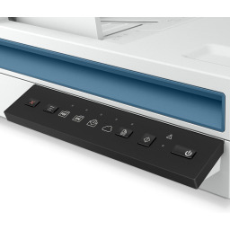 ماسح ضوئي مستندات ومسطح HP ScanJet Pro 2600 f1 A4 مزدوج الوجه HP ScanJet Pro 2600 f1 A4 Duplex Document & Flatbed Scanner – Up to 25 ppm, 600 dpi ADF & 1200 dpi Flatbed, 60-Sheet ADF