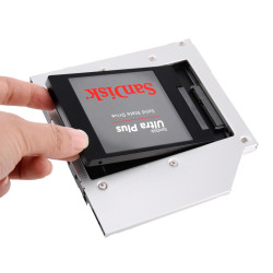 إطار تركيب القرص الصلب الداخلي (Caddy) - موديل ORICO-L95SS تركيب قرص صلب إضافي (HDD أو SSD) في الفتحة المخصصة لقارئ الأقراص RACK ORICO ODD 2.5" L95SS SLIM