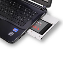 إطار تركيب القرص الصلب الداخلي (Caddy) - موديل ORICO-L95SS تركيب قرص صلب إضافي (HDD أو SSD) في الفتحة المخصصة لقارئ الأقراص RACK ORICO ODD 2.5" L95SS SLIM