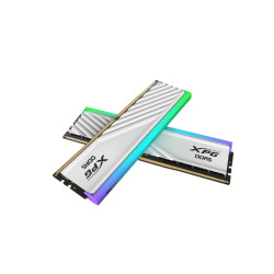 مجموعة ذاكرة XPG Lancer Blade RGB DDR5 6000MHz سعة 32 جيجابايت (2x16 جيجابايت) CL48 UDIMM 288-pins SDRAM DDR5 XPG Lancer Blade RGB DDR5 6000MHz 32GB (2x16GB) CL48 UDIMM 288-Pins Desktop SDRAM DDR5 Dual Channel RAM Kit