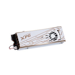 محرك أقراص الحالة الصلبة XPG MARS980PRO PCIe Gen5 x4 M.2 - تبريد نشط بمروحة توربينية،  سعة تخزين 1 تيرابايت، متوافق مع PS5 XPG MARS 980 PRO PCIe Gen5 x4 M.2 2280 SSD – Active Turbo-Fan Cooling, 14,000/13,000 MB/s, 1TB, PS5-Compatible