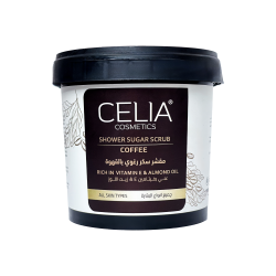مقشر السكر الرغوي بالقهوة Shower Sugar Scrub with Coffee