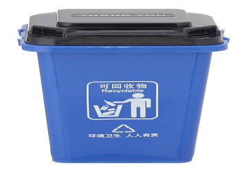 سلة نفايات مكتبية توضع على المكتب Desktop Office Trash Bin