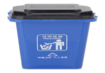 سلة نفايات مكتبية توضع على المكتب Desktop Office Trash Bin