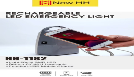 لايت شحن - شكل بطريق Rechargeable light - Penguin shape, two candles