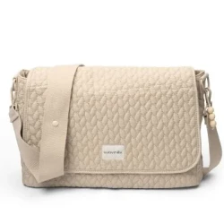 حقيبة للأم كبيرة الحجم لون بيجي S MATERNITY SHOULDER BAG WONDER BG I3