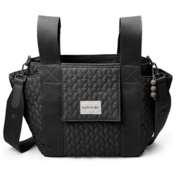 حقيبه للأم صغيرة الحجم لون اسود S SEL BOLSO MAT PEQUE?O WONDERLAND GR