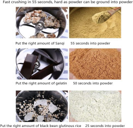 مطحنة متعددة الوظائف عالية السرعة 450 واط ستانلس ستيل grinder