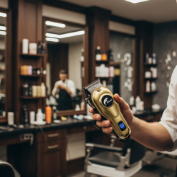 ماكنة حلاقة كراند الاحترافية رأس ستانلس ستيل مع شاشة ديجتال Professional Shaver