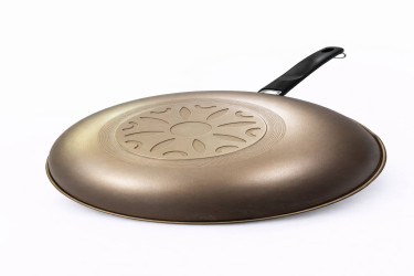 مقلاة ووك غير لاصقة قياس 35 سم Non-Stick Wok Frying Pan 35 cm