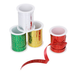 أشرطة الزينة الملونة "Merry Christmas" “Colorful tape “Merry Christmas