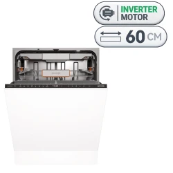 غسالة صحون - 16 مكان - محرك إنفرتر Dishwasher - 16 Places - Inverter Motor