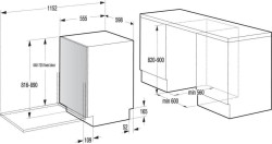 غسالة صحون - 16 مكان - محرك إنفرتر Dishwasher - 16 Places - Inverter Motor
