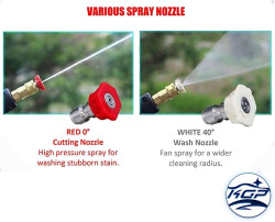 مسدس غسيل ضغط عالي لاسلكي 48 فولت من  (فارة غسيل). 48V Cordless High Pressure Washer Gun (Washing Machine).