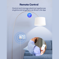 مقبس ذكي PORIK واي فاي تحكم صوتي متوافقة أليكسا جوجل PORIK Smart Socket with Wi-Fi, Voice Control, Alexa & Google Compatible