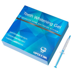 مجموعة جل تبييض الأسنان 35% كرباميد بيروكسيد 10 قطع Teeth whitening gel set 35% carbamide peroxide 10 pieces