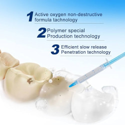 مجموعة جل تبييض الأسنان 35% كرباميد بيروكسيد 10 قطع Teeth whitening gel set 35% carbamide peroxide 10 pieces