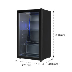 ثلاجة عارضة فندقية باب  زجاج BEVERAGE COOLER – BLACK