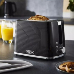 محمصة توست 900 واط   دبل توست Bread Toaster 900W 2  Slice Slot