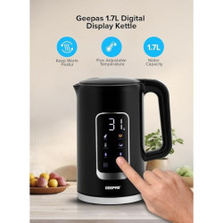 غلاية كهربائية مزدوجة الطبقات  1.7 لتر Double Layer Electric Kettle  1.7 L