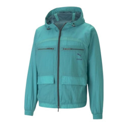 معطف مطري رجالي Koche Rev Green Raincoat