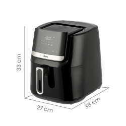 قلاية هوائية أرديس إلدورادا إيطالية أصلية 6.5 لتر رقمية بقوة 1600 واط Ardis Eldorada Italian Original 6.5L Digital Air Fryer, 1600W