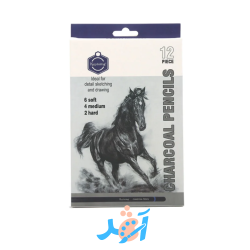 اقلام فحم Charcoal pencils 12