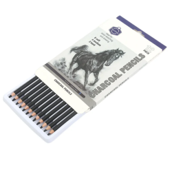 اقلام فحم Charcoal pencils 12