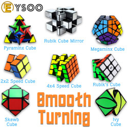 مجموعة مكعبات روبيك سحرية 8 قطع لتحفيز الذكاء للأطفال والكبار 8-piece Magic Rubik's Cube Set to stimulate intelligence in children and adults