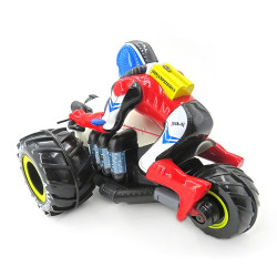 سيارة فلايتك برمائية تحكم عن بعد رباعية الدفع مع إضاءة LED Flytec Amphibious Remote Control 4x4 Car with LED Lights