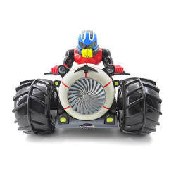 سيارة فلايتك برمائية تحكم عن بعد رباعية الدفع مع إضاءة LED Flytec Amphibious Remote Control 4x4 Car with LED Lights