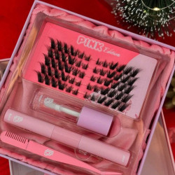 سيت رموش اصطناعية اسبوعية فوكس ايز Pink Edition Weekly Fox Eyes Lashes Set