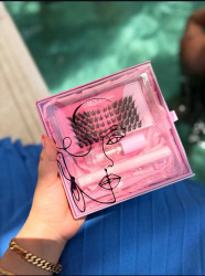 سيت رموش اصطناعية اسبوعية فوكس ايز Pink Edition Weekly Fox Eyes Lashes Set