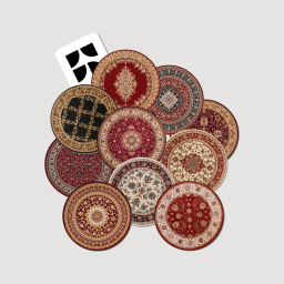 ستيكرات زولية Iraqi Rug Stickers
