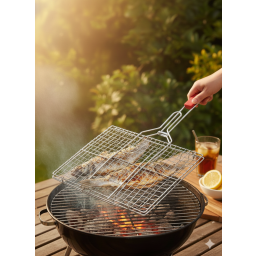 مشواية سمك Fish grill basket