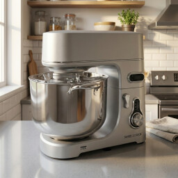 عجانة سلفر كوك الذكية بحجم 10 لتر دبل هوك 2000 واط Smart Stand Mixer