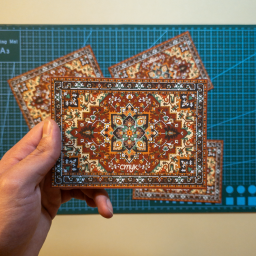 بوست كارد زولية Iraqi Rug postcard