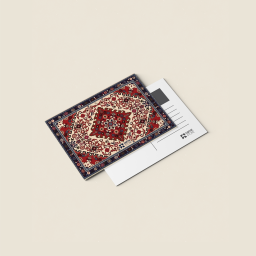 بوست كارد زولية Iraqi Rug postcard