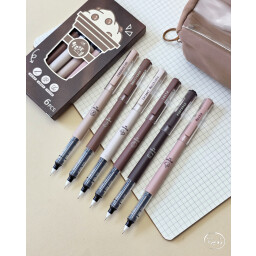 سيت اقلام جل قهوة coffee pens