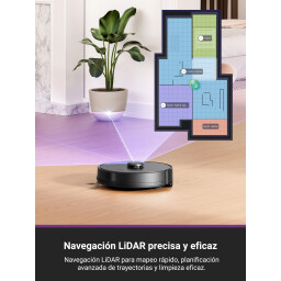 مكنسة وممسحة روبوتية يوريكا E6 بلس Eureka E6 Plus Robot Vacuum Cleaner and Mop