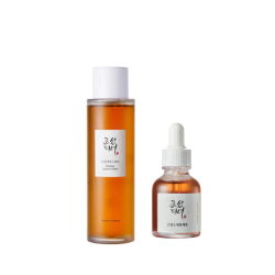 سيت سيروم بالجينسنغ بخلاصة الحلزون + تونر ماء الجينسنغ Ginseng Essence Water+ Revive Serum Set