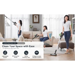 مكنسة يوريكا AK7 اللاسلكية قوة شفط عالية Eureka AK7 cordless vacuum cleaner with high suction power