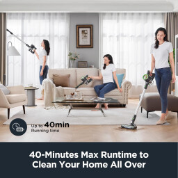 مكنسة يوريكا AK7 اللاسلكية قوة شفط عالية Eureka AK7 cordless vacuum cleaner with high suction power
