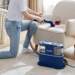 مكنسة يوريكا لتنظيف عميق للسجاد والأرائك والمفروشات والمناطق الضيقة Eureka vacuum cleaner for deep cleaning of carpets, sofas, upholstery, and tight spaces