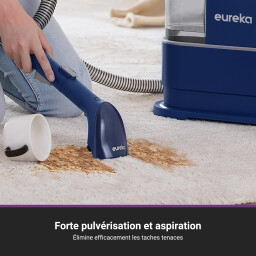 مكنسة يوريكا لتنظيف عميق للسجاد والأرائك والمفروشات والمناطق الضيقة Eureka vacuum cleaner for deep cleaning of carpets, sofas, upholstery, and tight spaces