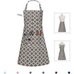 صدرية طهي LessMo للرجال والنساء بثلاثة جيوب LessMo Men's and Women's Three-Pocket Cook's Vest