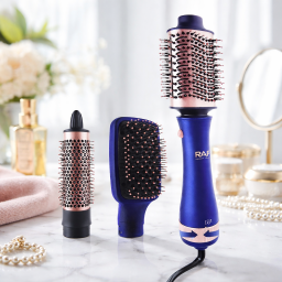 فرشاة تصفيف الشعر الحرارية 3 في 1 3-in-1 Hot Air Hair Styler Brush